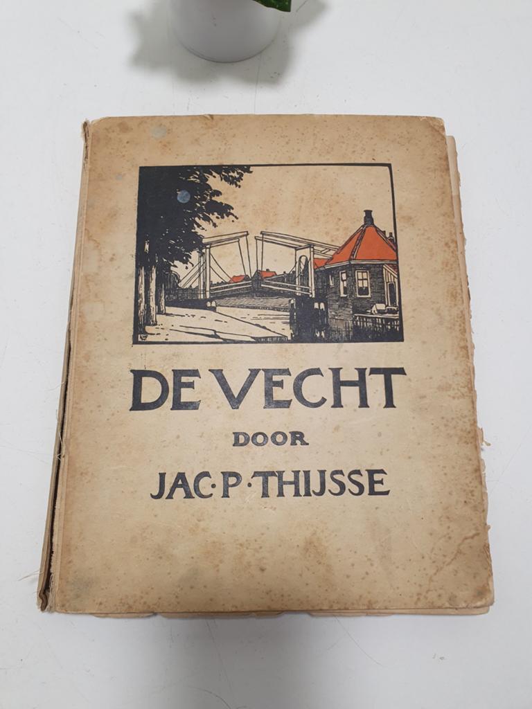 De Vecht door Jac. P. Thijsse. 1915, Ophalen of Verzenden, Gelezen, Jac. P. Thijsse, Plaatjesalbum