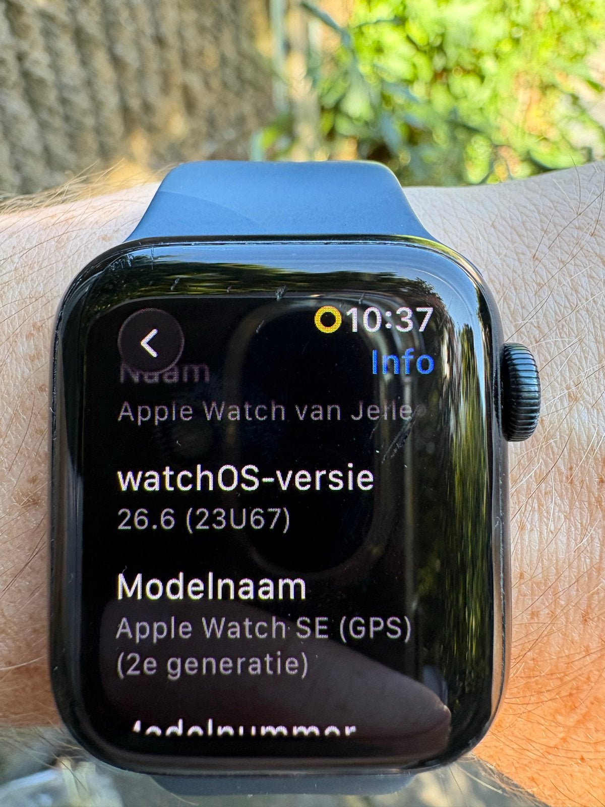 Apple Watch SE (2e generatie) - GPS - Blauw, Ophalen, Gebruikt, Blauw, IOS