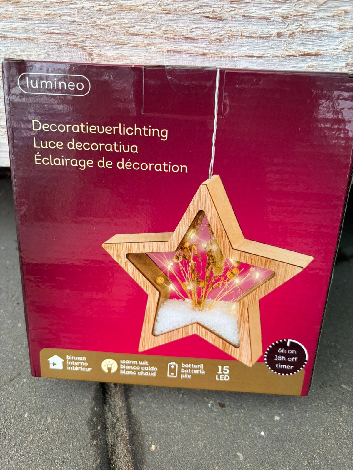 Kerst verlichting partij, Ophalen, Nieuw