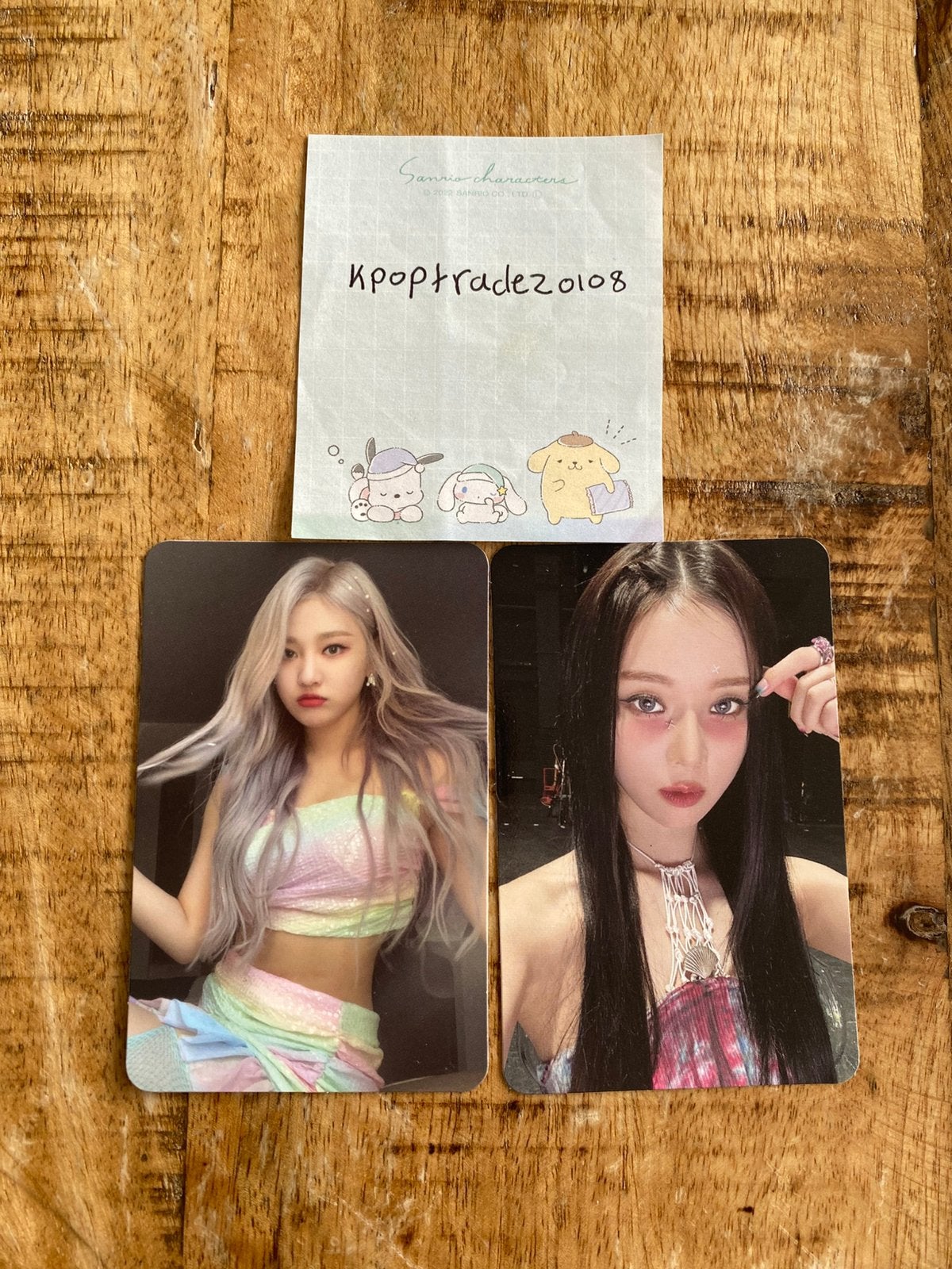 Aespa Photocard Set - Karina & Winter, Ophalen of Verzenden, Zo goed als nieuw, Foto of Kaart