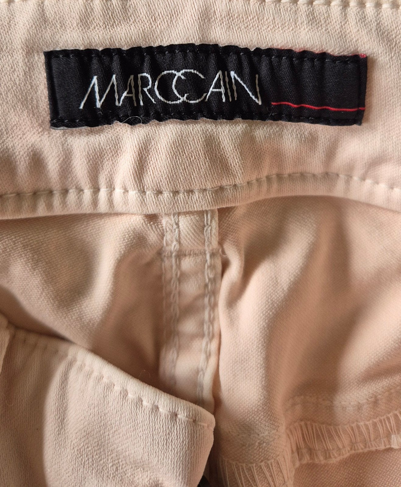 Marc Cain Broek - Narrow Fit met Stretch - Maat S, Marc Cain, Ophalen of Verzenden, Roze, Maat 36 (S)