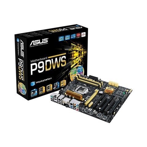 ASUS P9D WS Moederbord, Computers en Software, Moederborden, Zo goed als nieuw, Intel, DDR3, Ophalen of Verzenden