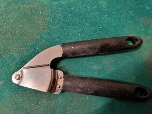 knoflookpers zgan, Ophalen of Verzenden, 'T Olde Gre-j, Info@toldegrej.nl, Endepoelstraat 20f Didam