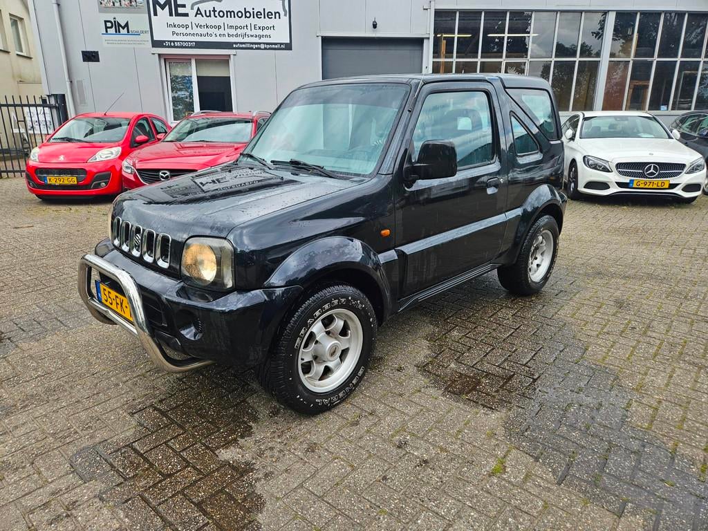 Suzuki Jimny 1.3 JLX 4X4 CABRIO + HARDTOP + BULLBAR, Auto's, Suzuki, Euro 2, 4 cilinders, Cabriolet, 4 stoelen