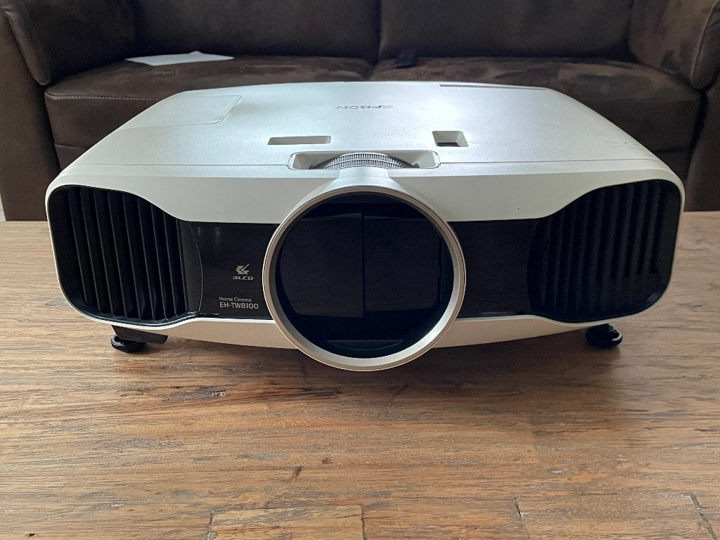 Epson EH-TW8100 Full HD 3D Beamer + plafondbeugel, Audio, Tv en Foto, Beamers, Ophalen, Epson, Zo goed als nieuw, LCD
