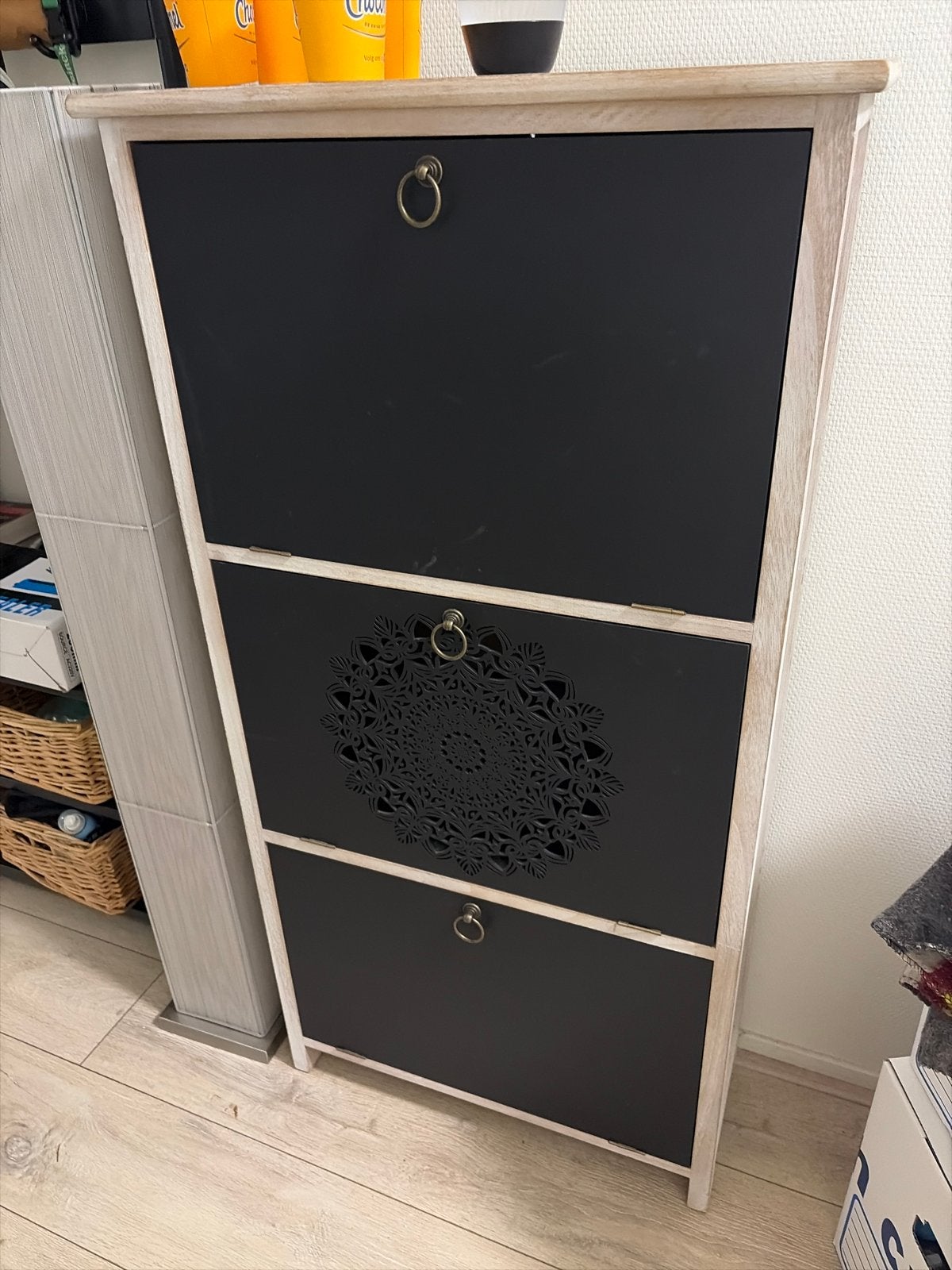 Schoenenkast met 3 lades - 115x60x25 cm - Ophalen Diemen, Ophalen, Gebruikt