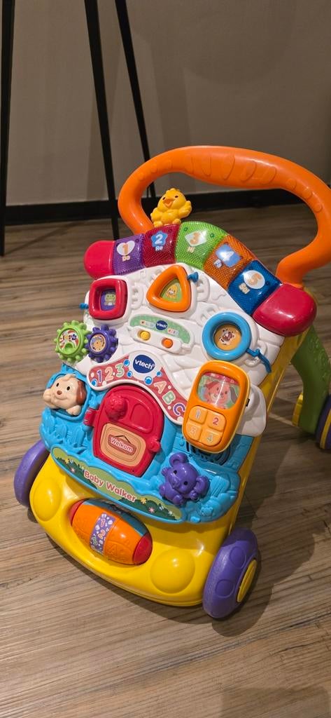 Vtech loopwagen, Kinderen en Baby's, Ophalen, Zo goed als nieuw, 6 maanden tot 2 jaar