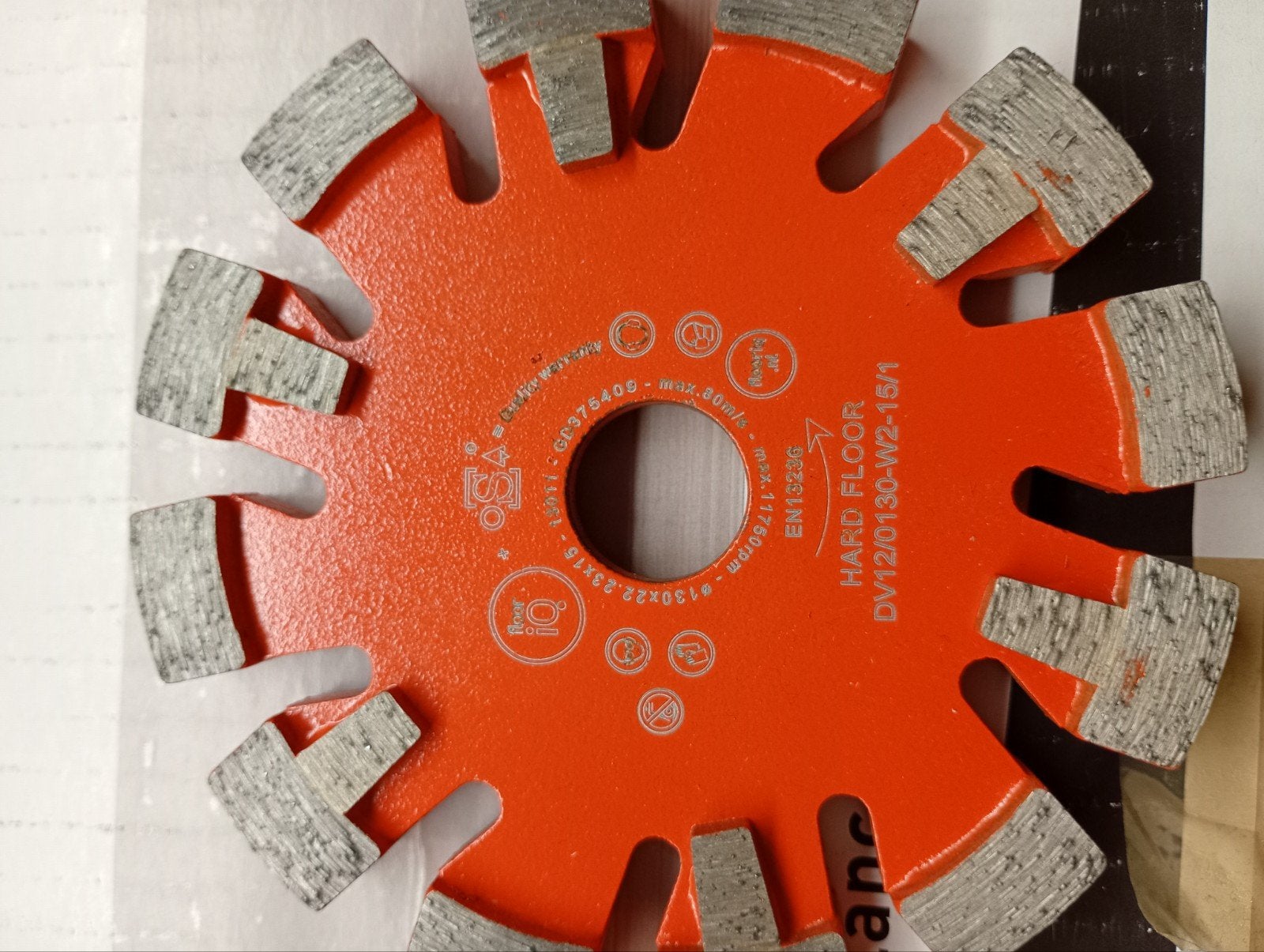 Nieuw vloerverwarming freesschijf oranje, Ophalen of Verzenden, Nieuw
