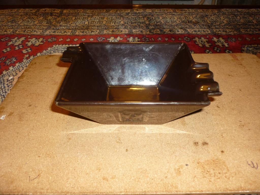 Vintage geemailleerde asbak van Etna Breda in mooie staat, Verzamelen, Ophalen of Verzenden, Zo goed als nieuw, Asbak