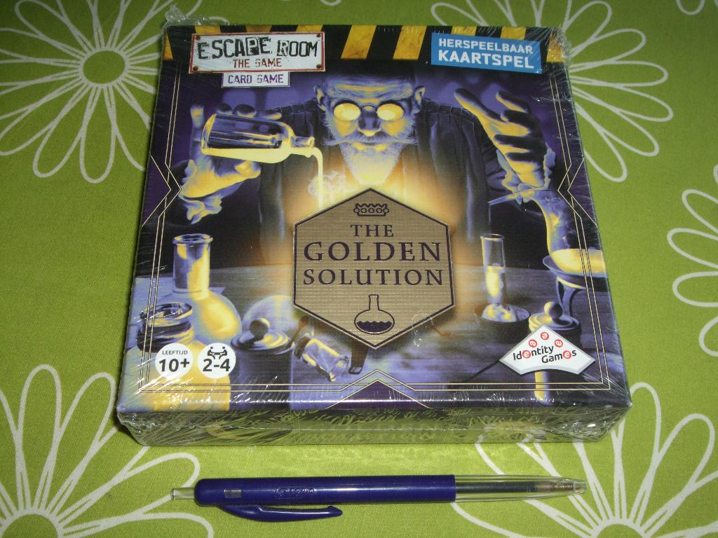 Nieuw in seal: The golden solution - Escape room spel, Een of twee spelers, Ophalen of Verzenden, Nieuw