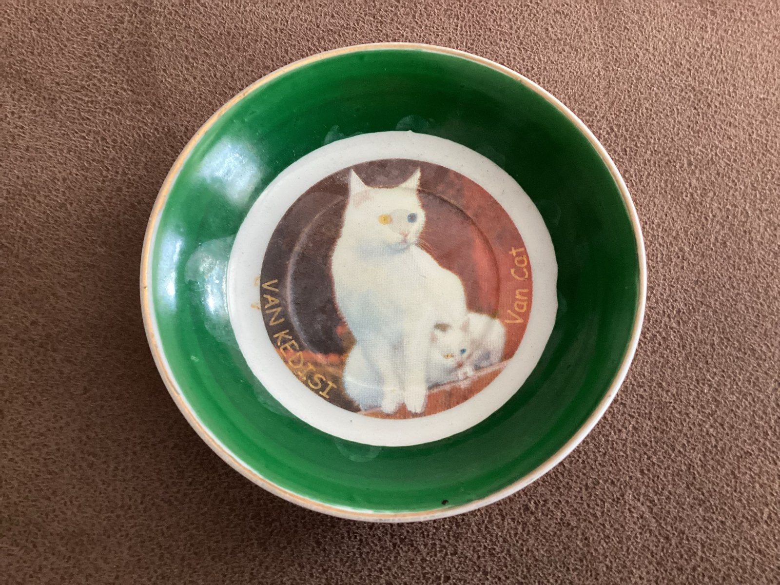 Decoratief schaaltje met Katten afbeelding, Ophalen of Verzenden