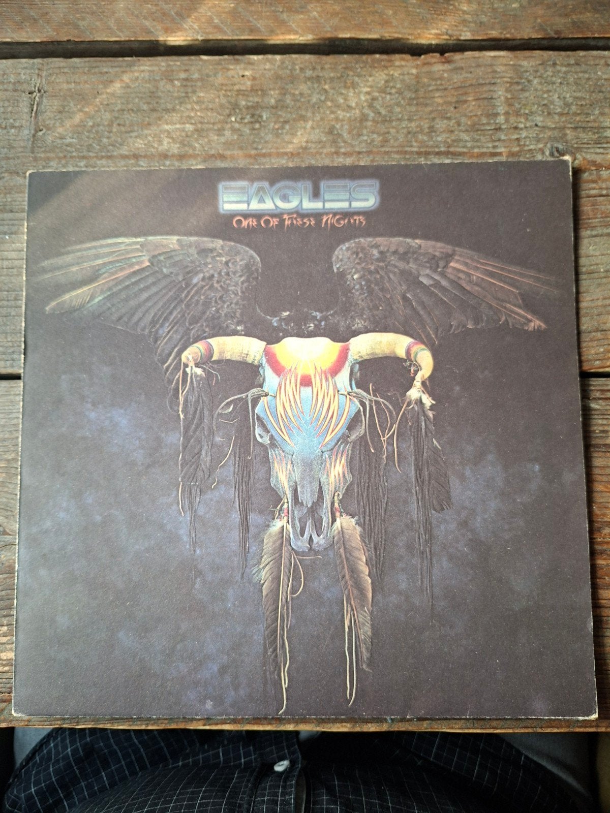 The Eagles - One of These Nights LP (1975), Cd's en Dvd's, Ophalen of Verzenden, Gebruikt, 12 inch, LP