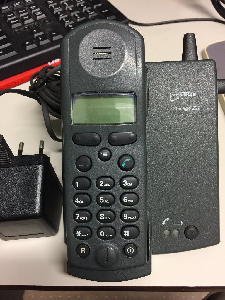 Telefoons bedraad en draadloos, Computers en Software, Ophalen, Qwerty, Gebruikt, Draadloze ontvanger