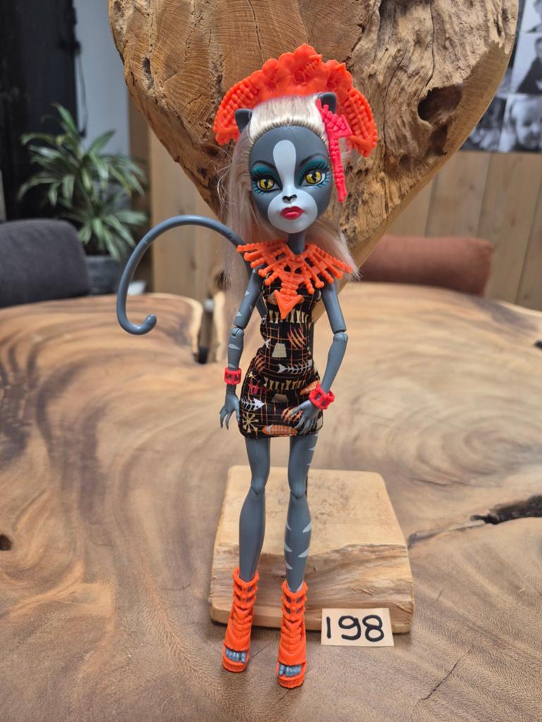 Monster High Catrine DeMew pop - Zeldzaam en compleet, Ophalen of Verzenden