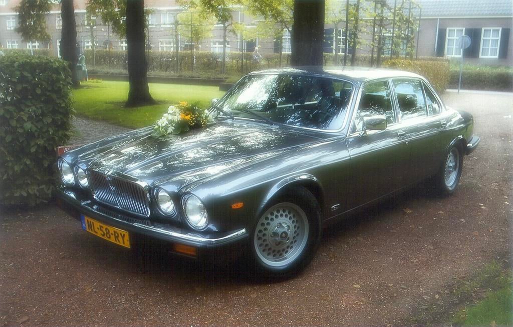 Jaguar V12 Sovereign 1985, Auto's, Automaat, Achterwielaandrijving, Grijs, Particulier