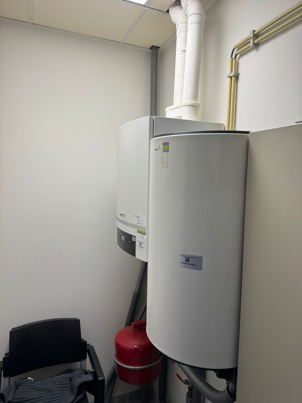 Nefit TopLine HR 30 II CV-ketel + 80L boiler – gebruikt, Ophalen, Gebruikt, Hoog rendement (Hr), Cv-ketel of Combi-ketel