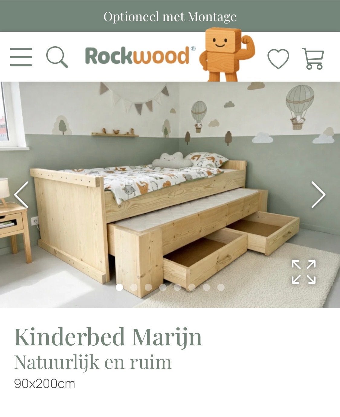 Eenpersoonsbed met matras en gratis beddengoed, Ophalen, Gebruikt