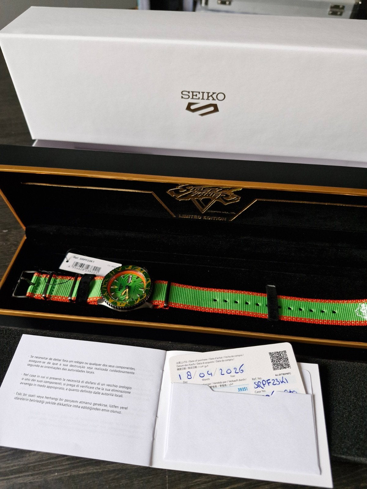 Seiko SRPF23K1 NIEUW, compleet, Ophalen of Verzenden, Nieuw, Staal, Seiko