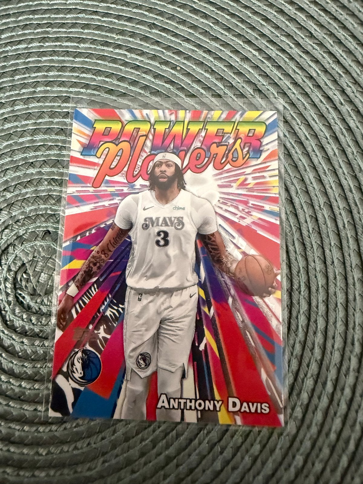 Anthony Davis Power Players Spelerskaart NBA, Ophalen of Verzenden, Nieuw, Overige sporten, Spelerskaart
