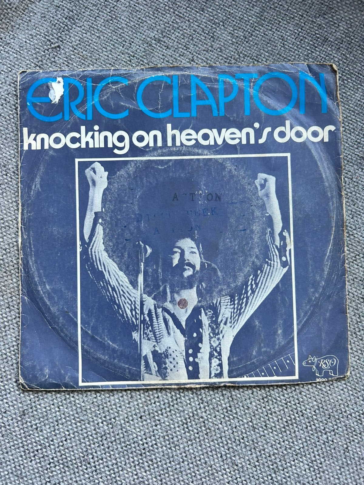 Eric Clapton Knocking On Heaven’s Door, Ophalen of Verzenden, Zo goed als nieuw, 7 inch, Pop