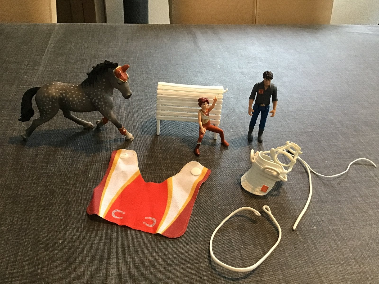 Schleich Mi’s voltige rij set, Ophalen of Verzenden, Zo goed als nieuw, Jongen of Meisje