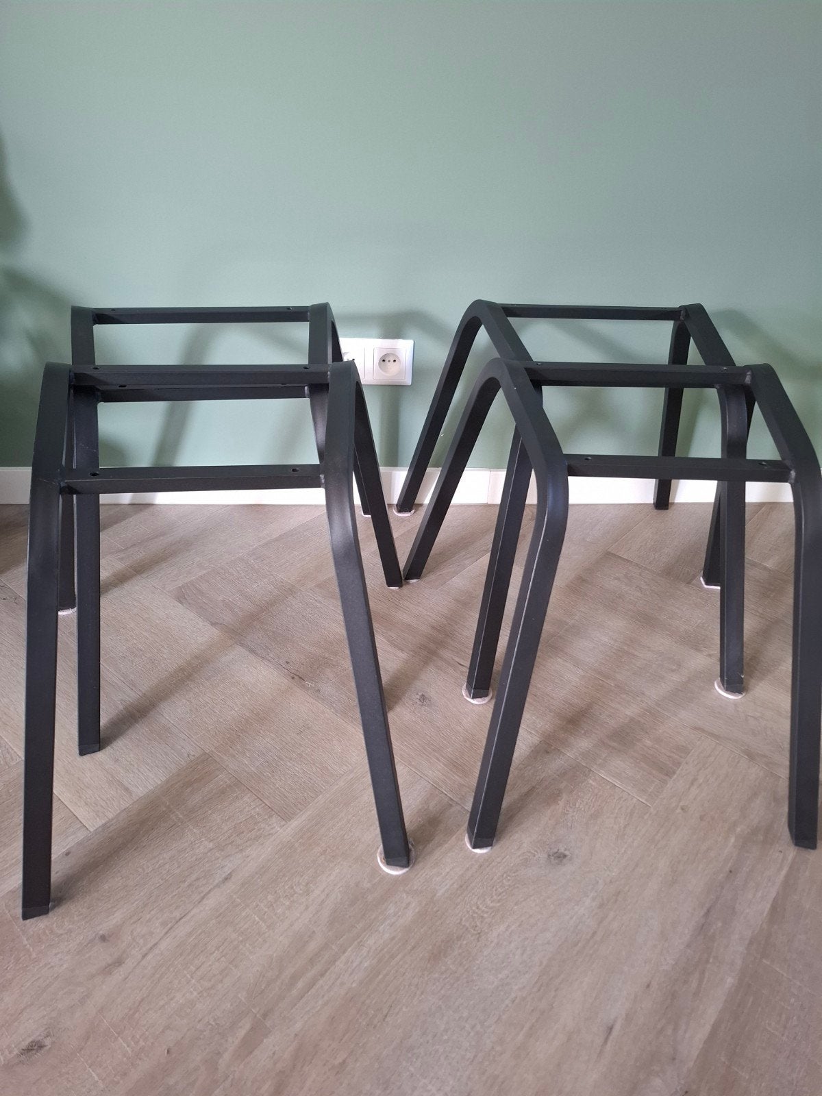 Ikea Torvid-stoel onderstel 4x zwart, zeer nette staat, Huis en Inrichting, Stoelen, Ophalen, Zo goed als nieuw, Metaal