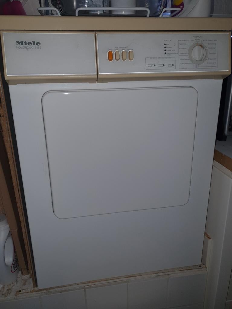 Miele Novotronic T454 Wasdroger, Ophalen, Gebruikt, Luchtafvoer, 4 tot 6 kg
