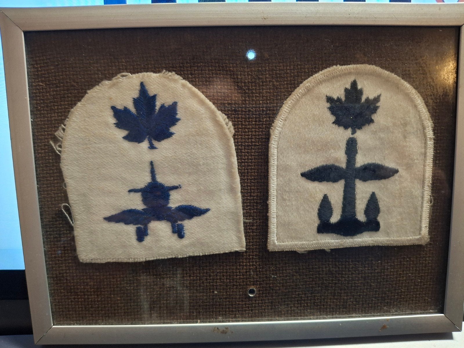 Vintage Canadese Militaire Emblemen - Landmacht & Marine, Ophalen of Verzenden, Landmacht, Overige gebieden, Embleem of Badge