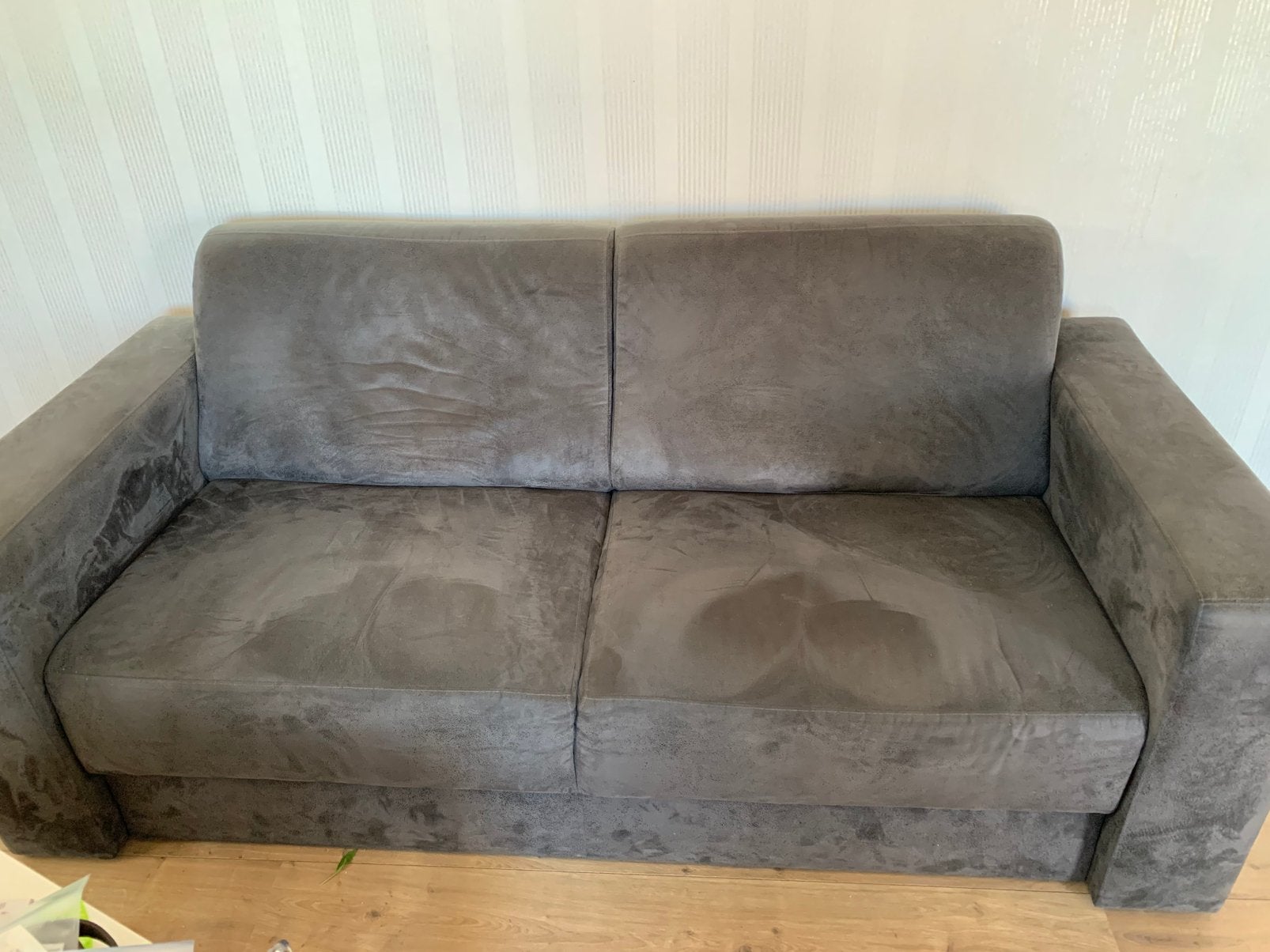 2zits bankje gratis af te halen, Huis en Inrichting, Banken | Bankstellen, Ophalen, Gebruikt, Minder dan 75 cm, 150 tot 200 cm