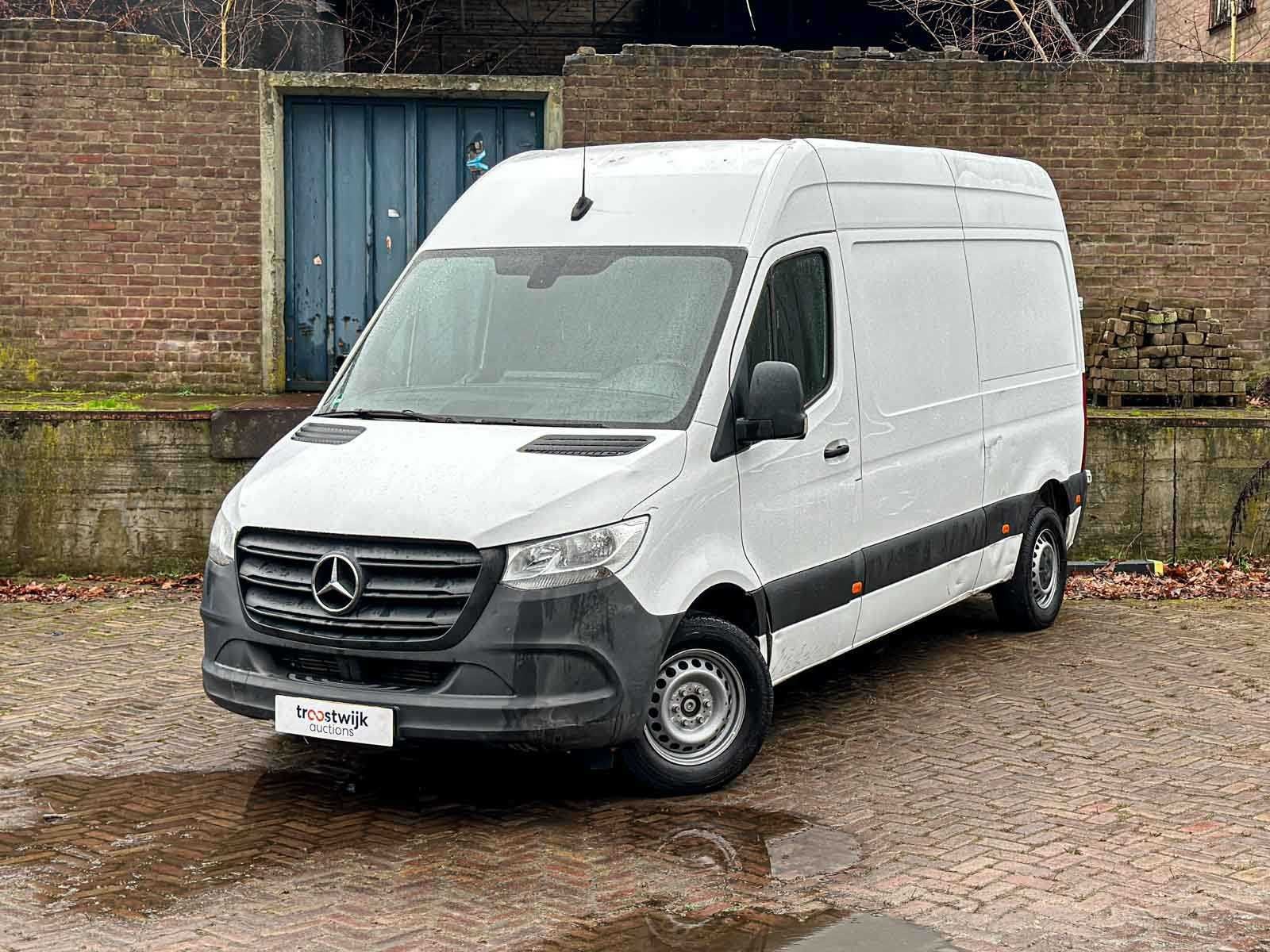 Mercedes-Benz Sprinter 211 2.2 CDI L2H1 Functional 114pk 201, Auto's, Voorwielaandrijving, Gebruikt, Wit, 11 km/l