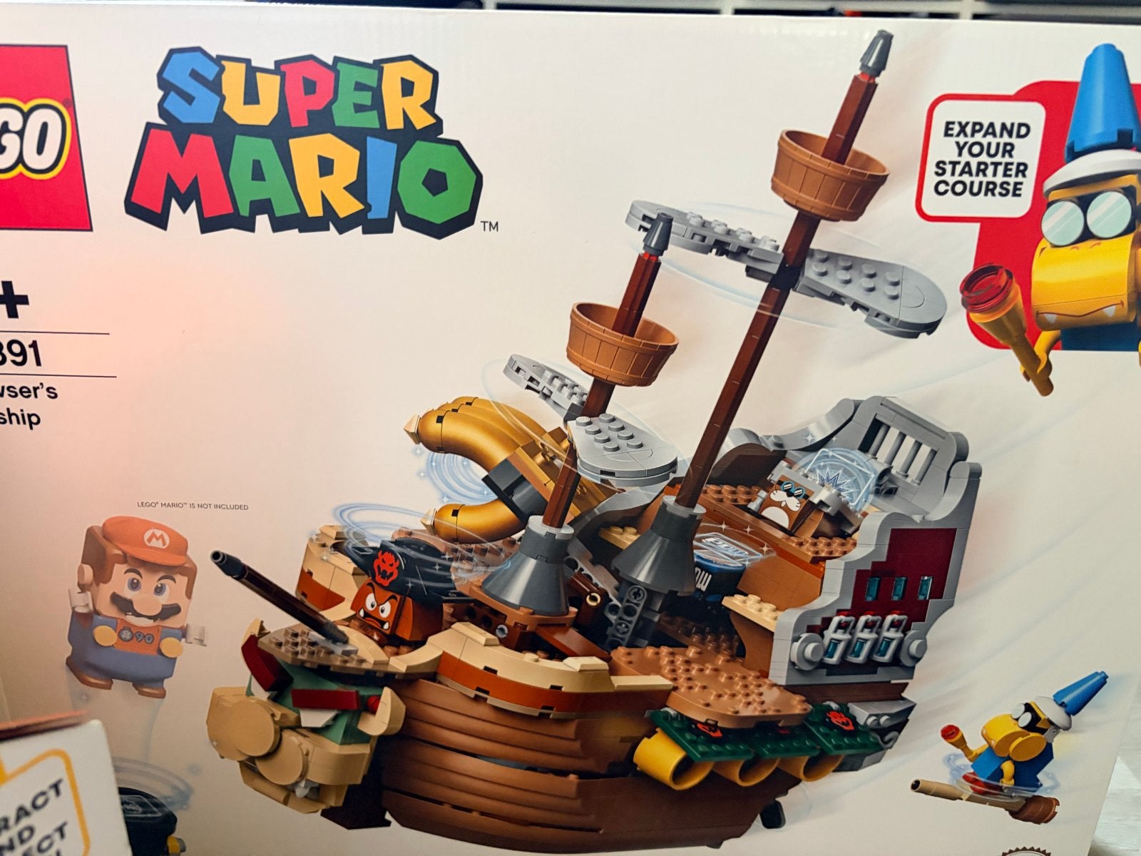 LEGO Super Mario Set: Avonturen met Mario, Bowser's Luchtsch, Ophalen, Gebruikt, Overige merken