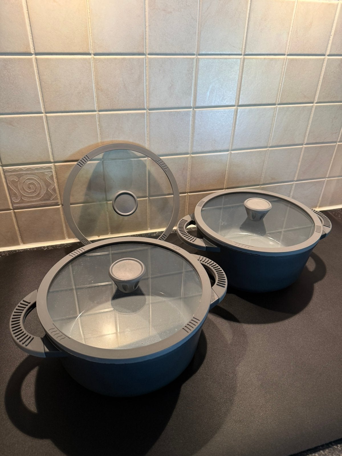 Crofton kookpannen, Ophalen, Gietijzer, Zo goed als nieuw, Kookpan