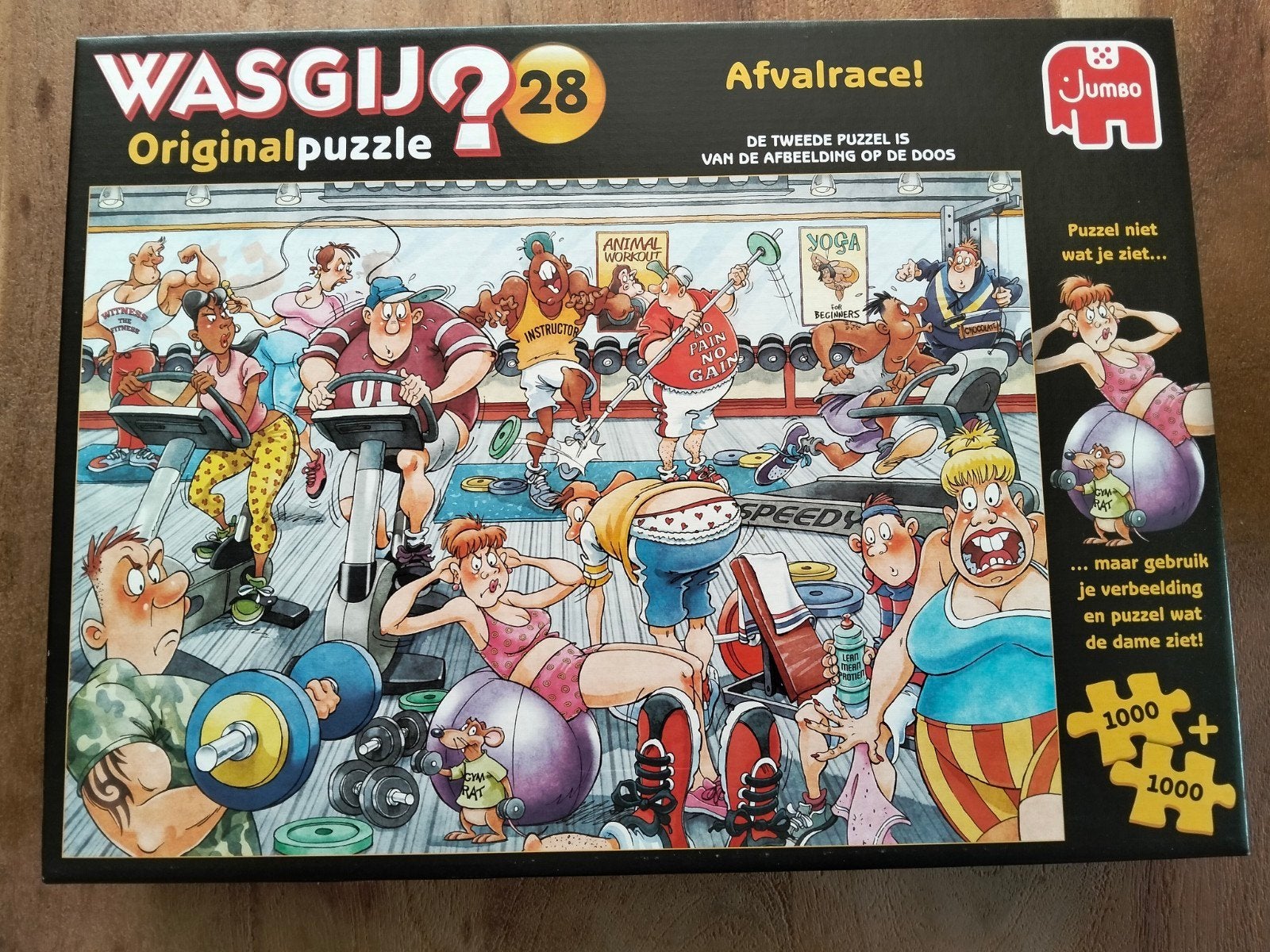 wasgij puzzel. Destiny 28. Afvalrace., Ophalen, 500 t/m 1500 stukjes, Zo goed als nieuw