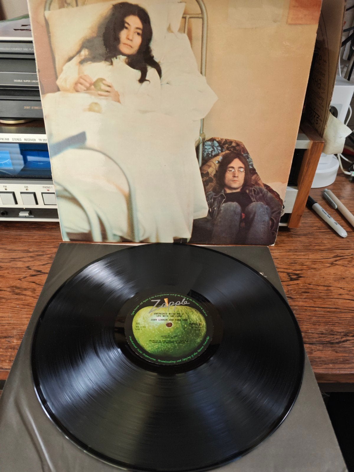 John Lennon & Yoko Ono - Unfinished Music No. 2, LP, Gebruikt, Pop, Originele persing
