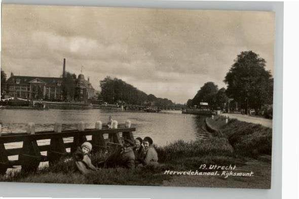 Utrecht (19) Merwedekanaal-Rijksmunt  uitg SPAARO, Ophalen of Verzenden, 1920 tot 1940, Ongelopen, Utrecht