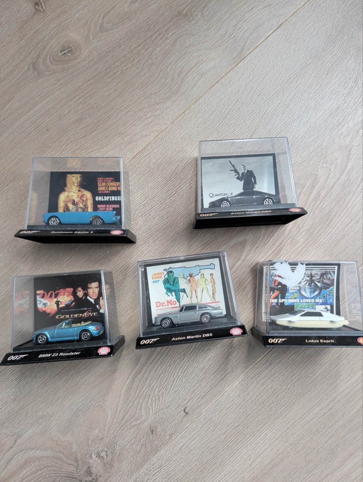 James Bond Auto's Collectie - 5 Stuks, Ophalen, Zo goed als nieuw, Auto, Overige merken