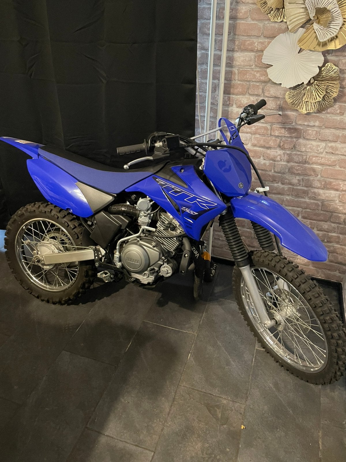 Nieuwe blauwe Yamaha TTR 125 cc crossmotor met cross-spullen, Fietsen en Brommers, Ophalen, 125 cc, Nieuw, Yamaha