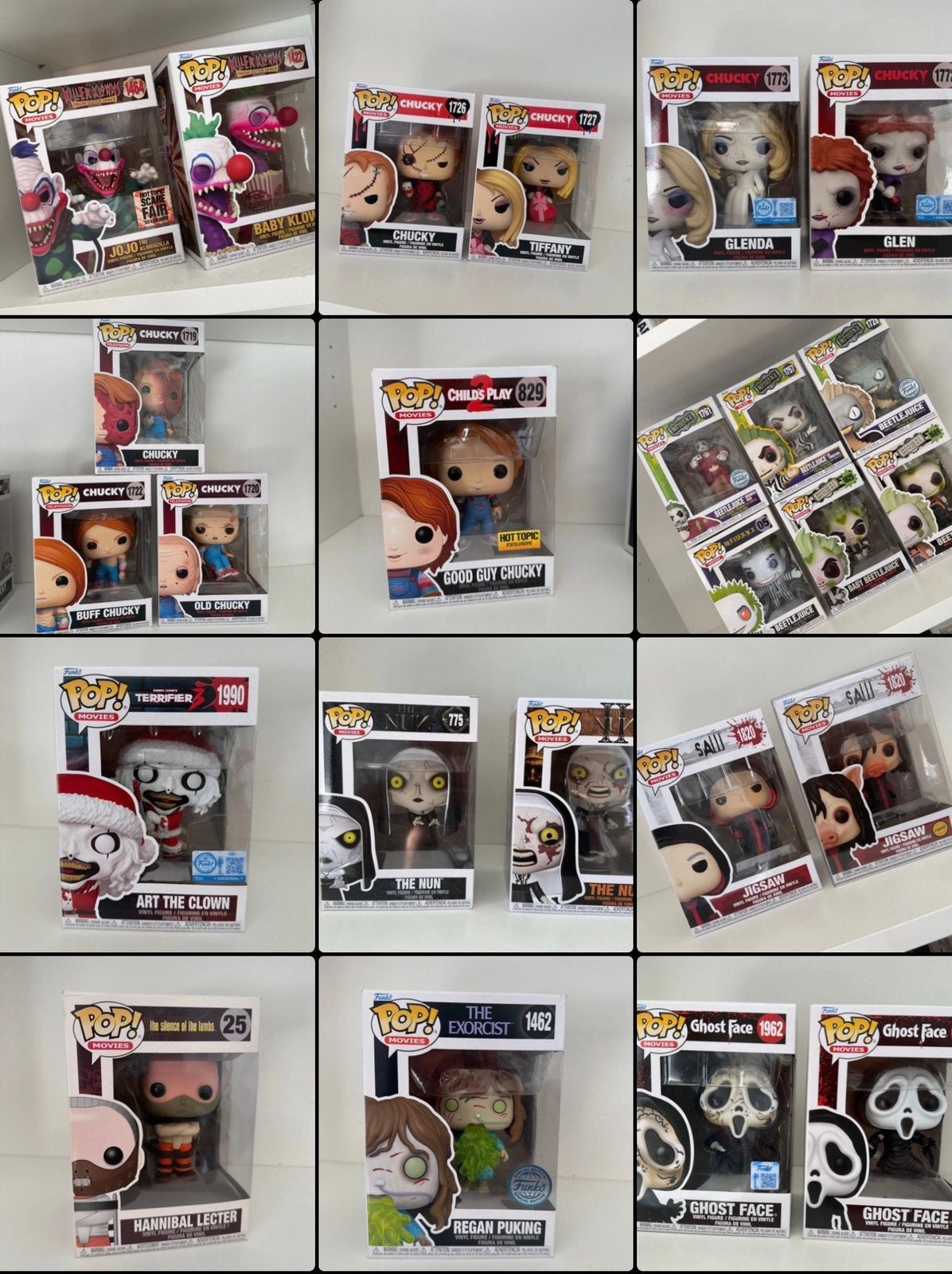 Partij funko pops, Ophalen, Zo goed als nieuw