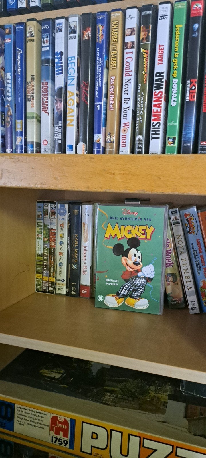 Diverse collectie video banden en dvd's, Cd's en Dvd's, VHS | Film, Alle leeftijden, Ophalen, Gebruikt, Overige genres