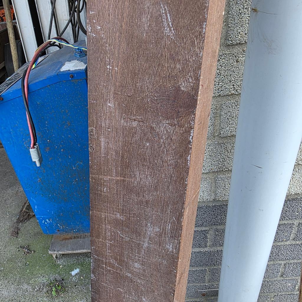 restant hout van verbouwingen oa houten balk planken platen, Minder dan 25 mm, Zo goed als nieuw, 300 cm of meer, Balk
