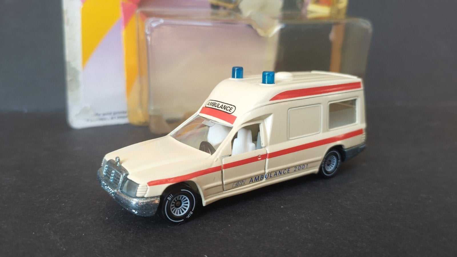 Mercedes Benz Binz Ambulance 1:55 Siku 1630 Pol, Auto, Verzenden, Zo goed als nieuw, Sieper