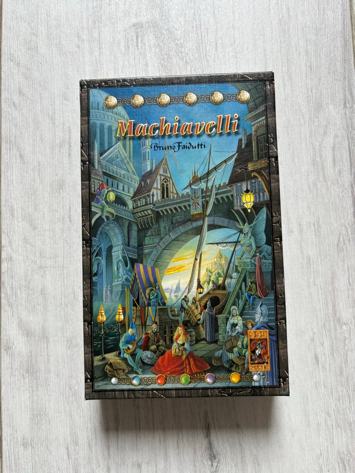 Machiavelli Bordspel - Zo goed als nieuw, Een of twee spelers, Ophalen of Verzenden, Zo goed als nieuw