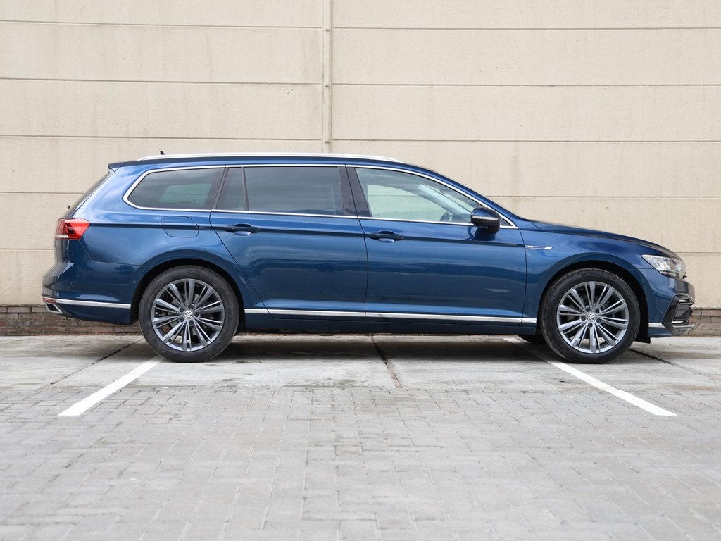 Volkswagen Passat Variant 1.4 TSI PHEV GTE 218PK DSG | Led |, Auto's, Volkswagen, Stof, Gebruikt, 4 cilinders, Blauw