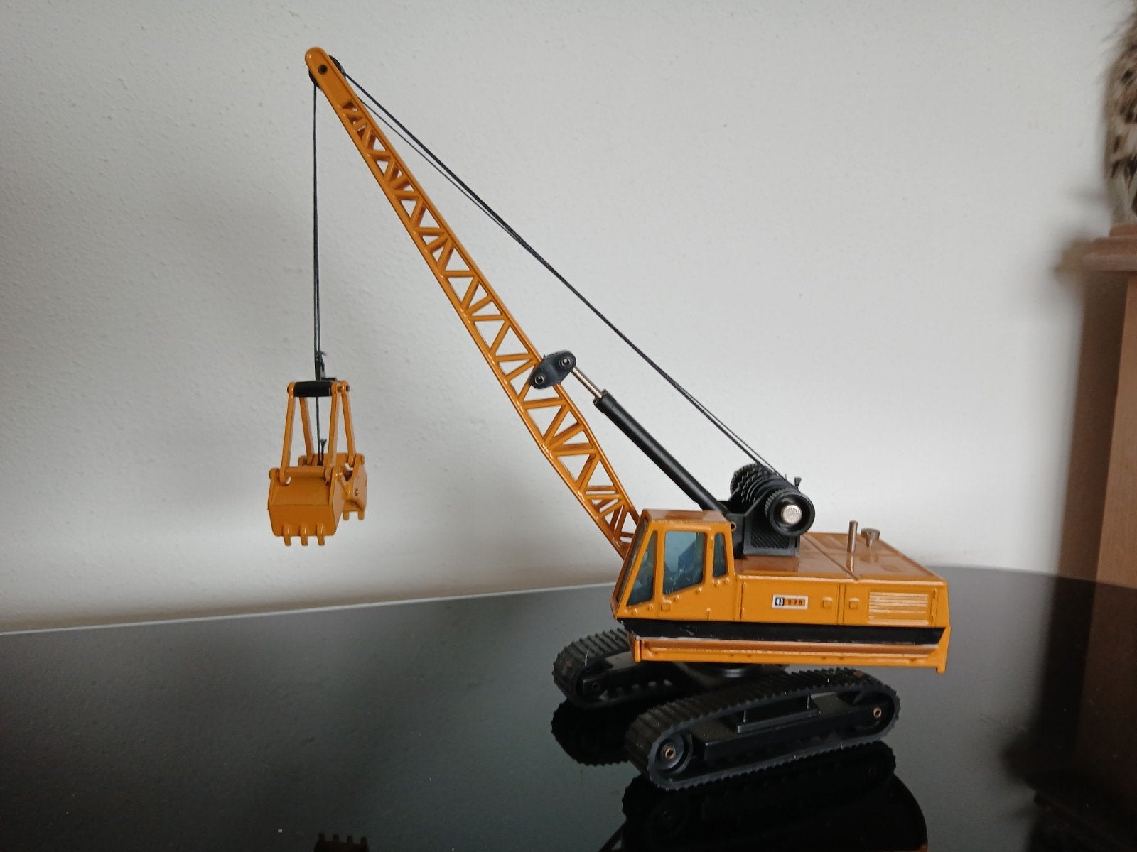 Nieuwstaat Caterpillar dragline in originele doos, Hobby en Vrije tijd, Ophalen of Verzenden, Nieuw