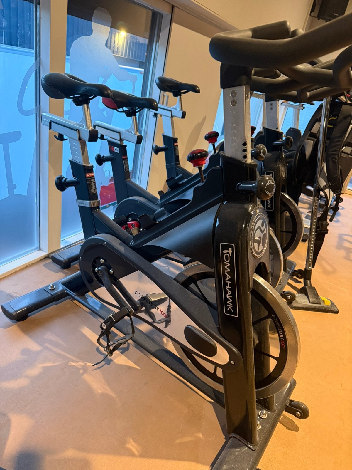 Tomahawk spinfiets /spinbike, Ophalen, Gebruikt, Spinningfiets