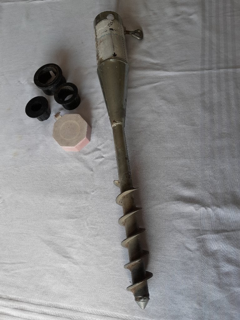 Grondplug/anker voor droogmolen of parasol., Ophalen of Verzenden, Zo goed als nieuw, Droogmolen