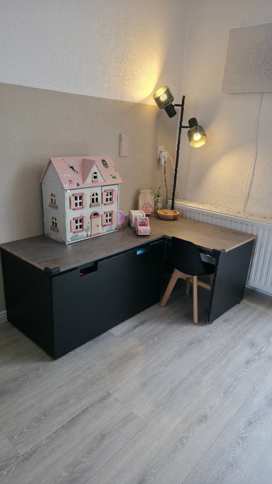 Ikea Småstad meubels, speelhoek, Z.s.m. weg :), Ophalen, Zwart, 90 cm, Kinderbureau