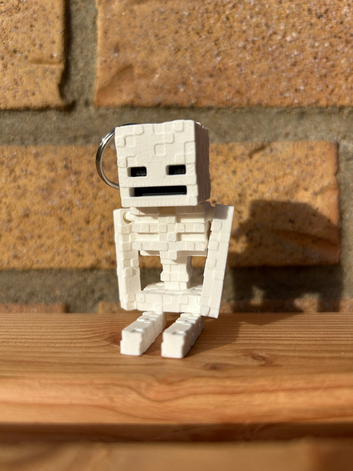 Minecraft skeleton flexi sleutelhanger, Ophalen of Verzenden, Nieuw