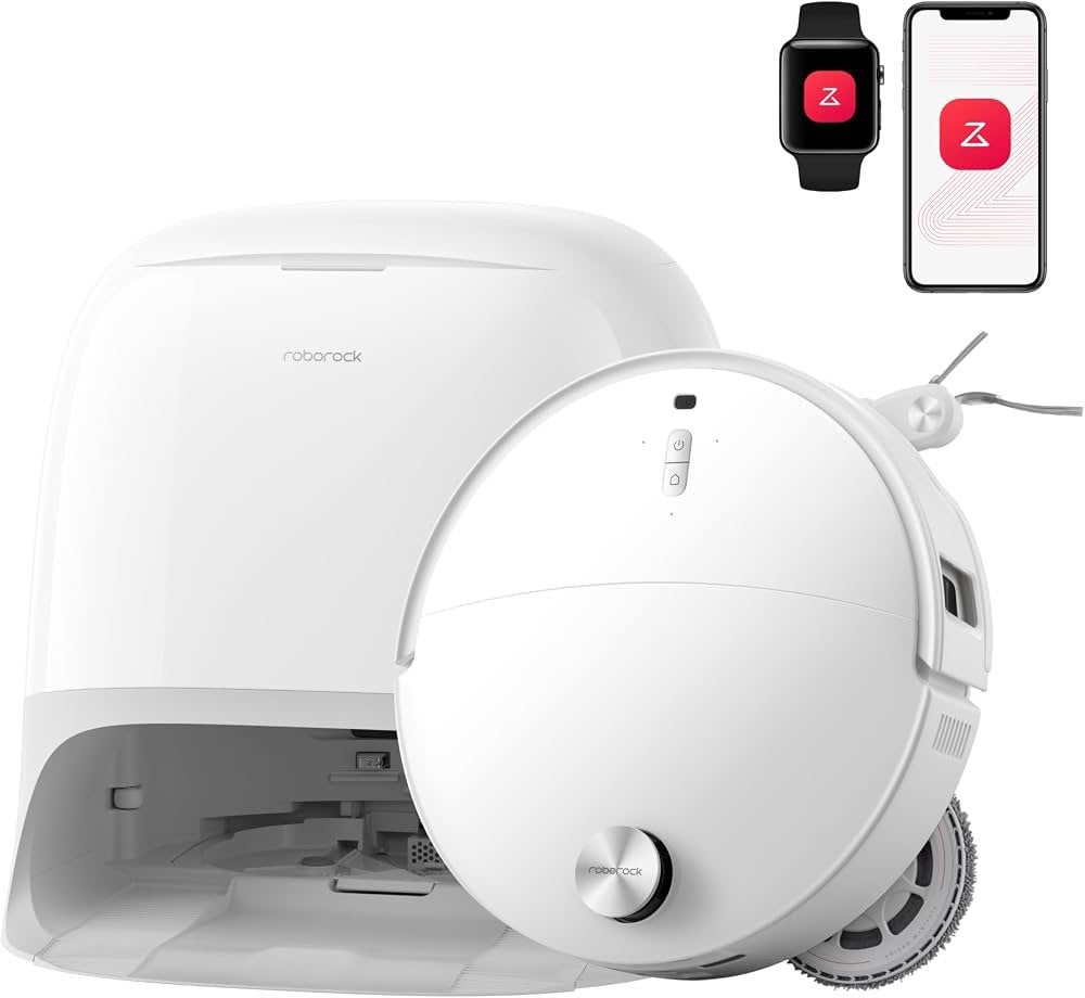 roborock qrevo curv white, Ophalen, Zo goed als nieuw, Detector, Sensor of Melder, Rook