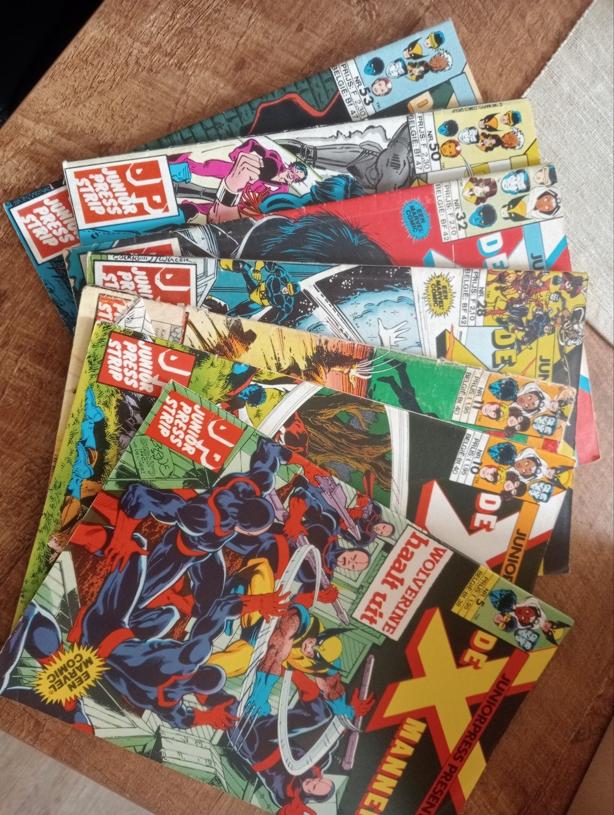 De X-Mannen Juniorpress Stripboeken - Grote Collectie, Boeken, Strips | Comics, Meerdere comics, Ophalen of Verzenden, Gelezen